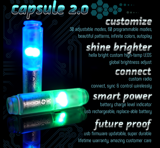 LED Martial FlowDart v2 - Soul Artists