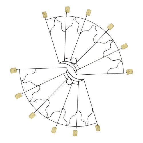 'Flame 6' Fire Fans - Soul Artists