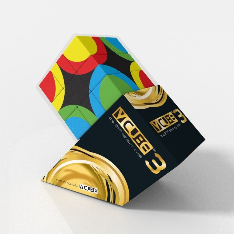 V-Cube Circles United Flat Puzzle Cube