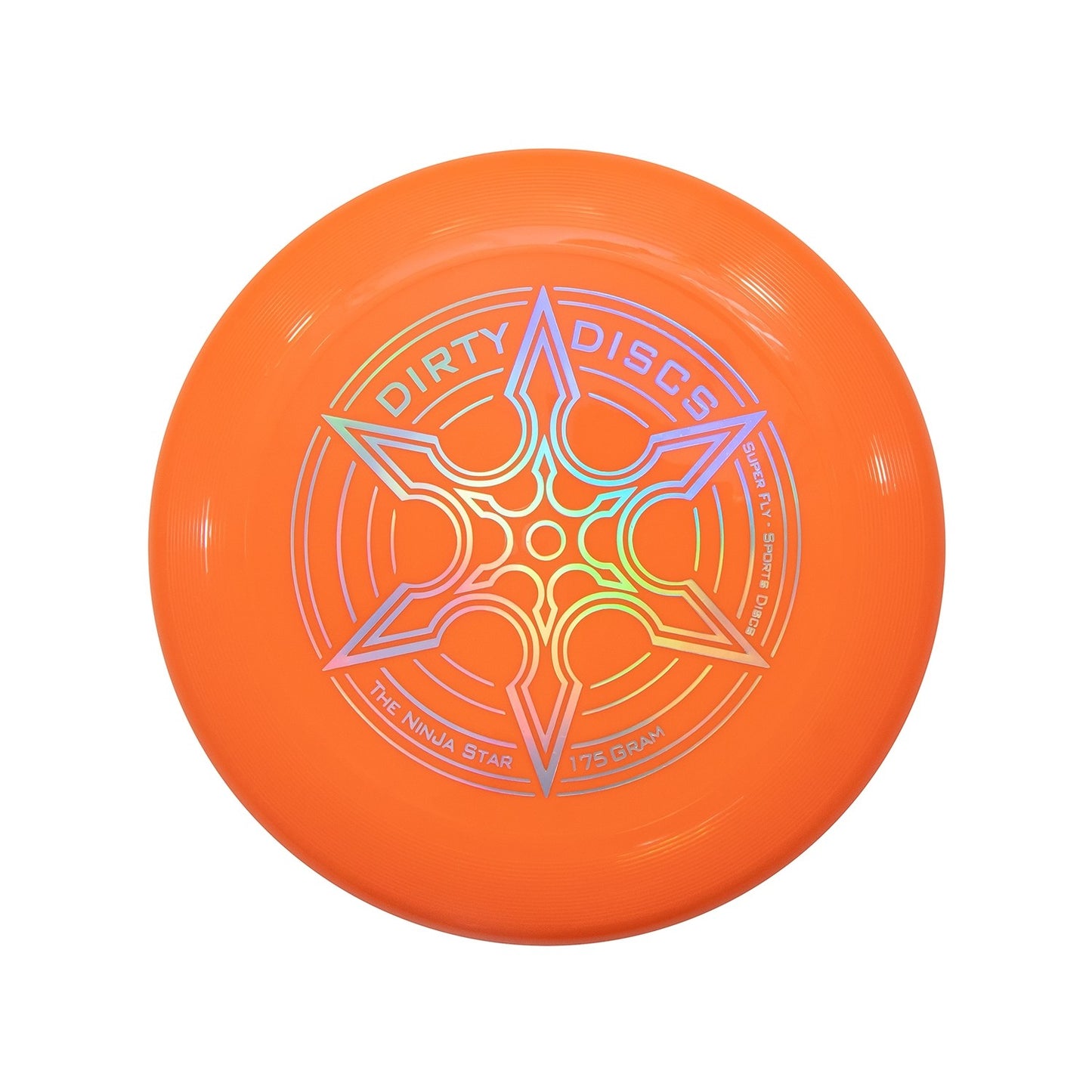 Dirty Disc Ninja Star Sports Disc Frisbee