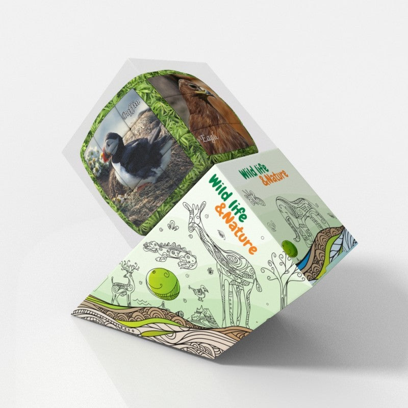 V-Cube Unique Birds Pillow Puzzle Cube