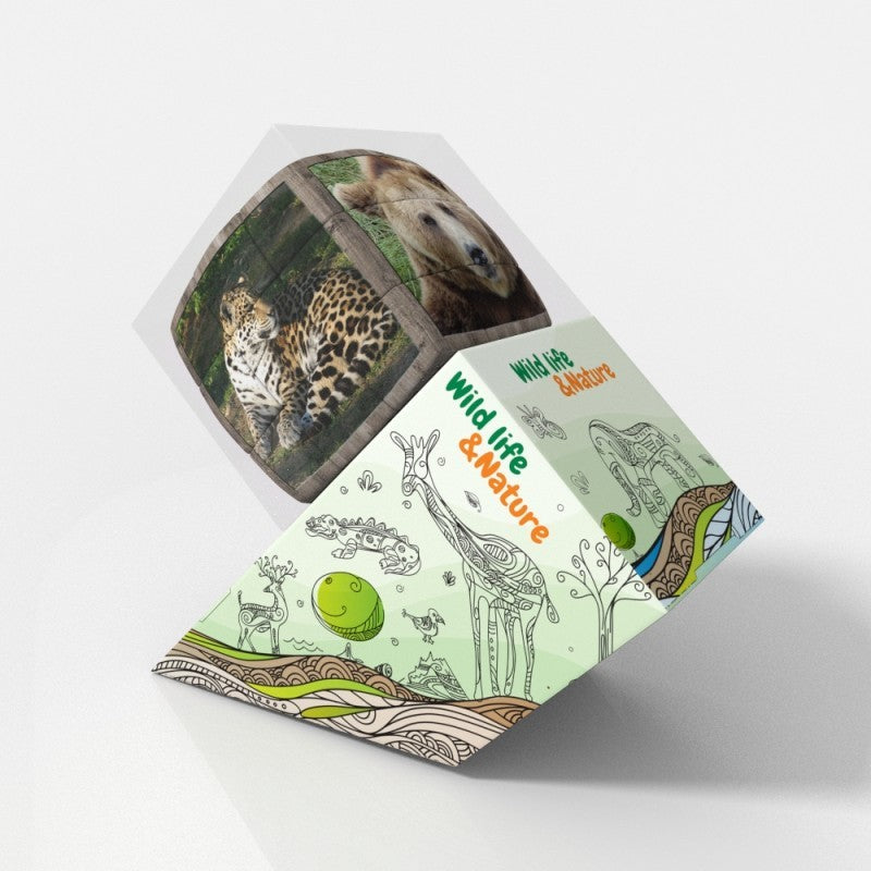 V-Cube Wild Animals Pillow Puzzle Cube