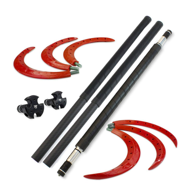 Carbon Fibre Dragon Staff (Spiral Claws) - Soul Artists