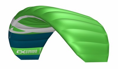 Cross Kites Quattro 4.5m - GREEN