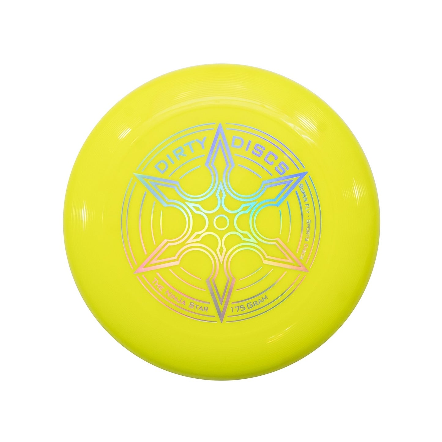 Dirty Disc Ninja Star Sports Disc Frisbee