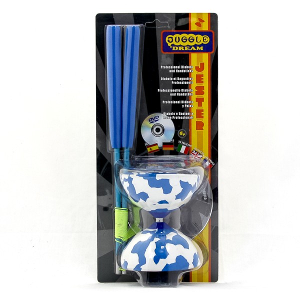Jester Diabolo, 'Pro Sticks' & DVD - Pack