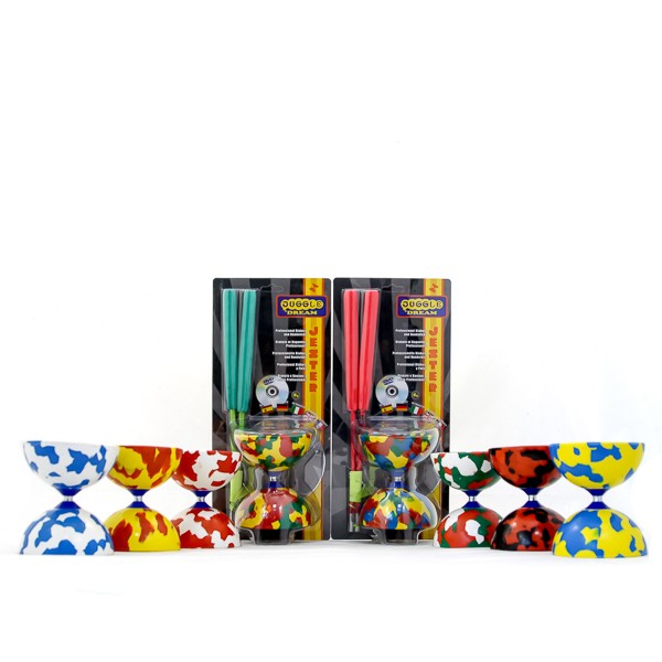Jester Diabolo, 'Pro Sticks' & DVD - Pack