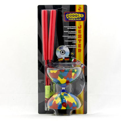 Jester Diabolo, 'Pro Sticks' & DVD - Pack