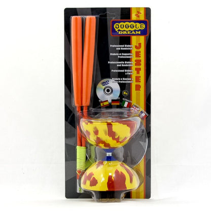 Jester Diabolo, 'Pro Sticks' & DVD - Pack