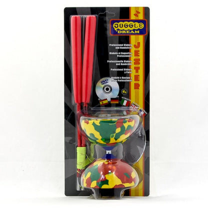 Jester Diabolo, 'Pro Sticks' & DVD - Pack